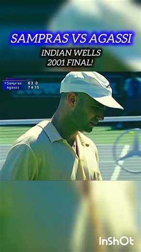 Agassi vs Sampras 🔥Passing Shot PERFECTION