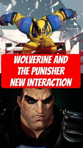 Wolverine AKA Logan and Frank Castle AKA The Punisher Interaction In #marvelrivals new season 9
