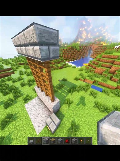 Minecraft Working Castle Gate💀