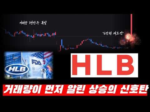 [HLB 주가전망] 5만원 매물대 돌파는 6만원의 재도전 구간 #hlb #hlb주가전망 #hlb주가
