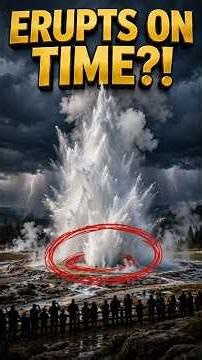 This Geyser Erupts ON TIME Every Single Day 😱