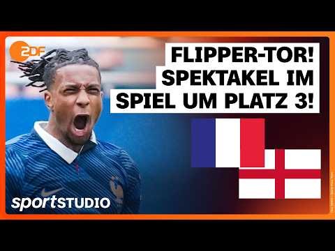 Frankreich – England Highlights | Spiel um Platz 3, FIFA WM 2026 | sportstudio