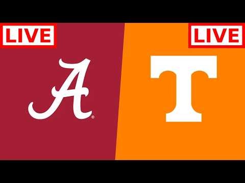 Alabama vs. Tennessee LIVE | NCAAF Week 7 | College Football Live 2026