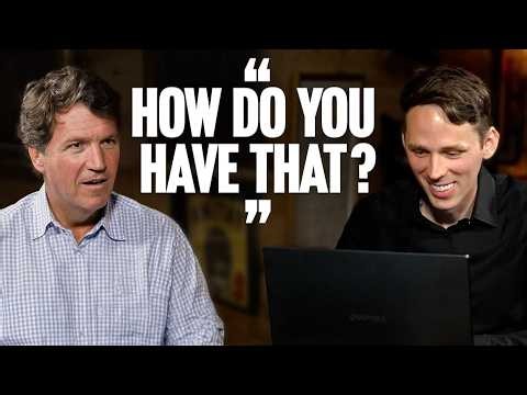 Tucker Shocked After Being Hacked Live on Podcast