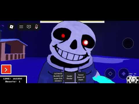 Sans multiversal battles: remastered all Better characters showcase