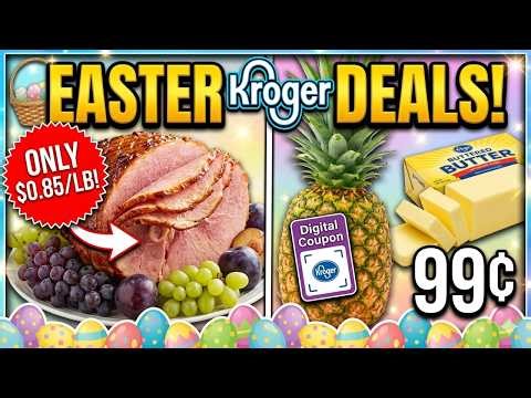 Kroger Weekly Ad (April 1–7, 2026) 🐣 Easter Food Deals & Digital Coupons! #Kroger #WeeklyAd #Easter