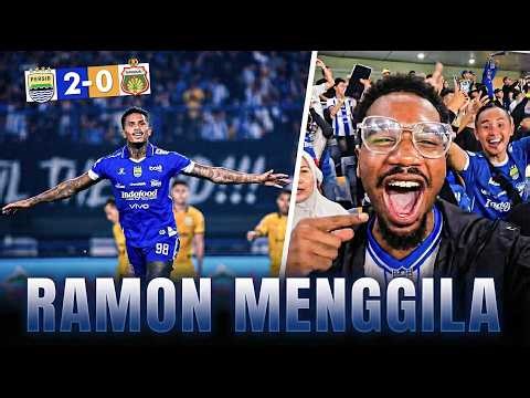 RAMON TANQUE MENGGILA | PERSIB BANDUNG VS BHAYANGKARA | CRAZY GBLA ATMOSPHERE