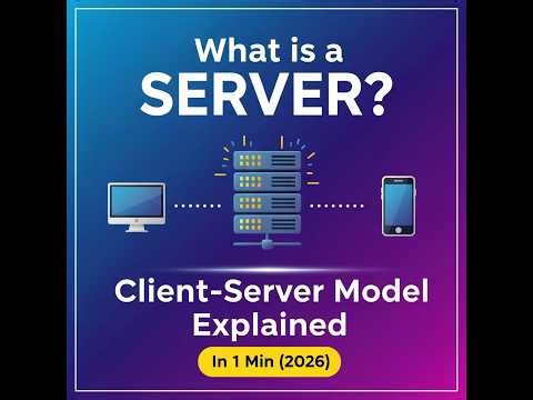 Server Decoded: Everything You Need to Know! #server #client #shorts #cloud #ai #networking