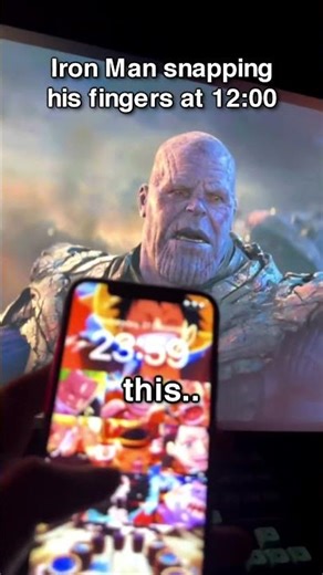 Iron Man Snapping At 12:00 on New Years 🔥