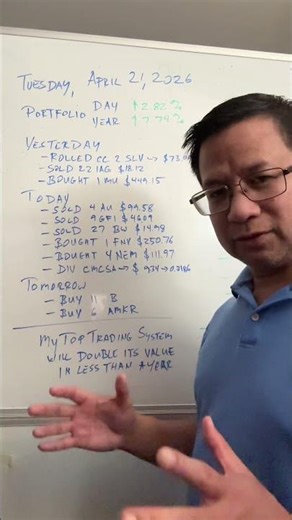 My top algorithmic stock trading system will double its value after a year! #algorithmictrading