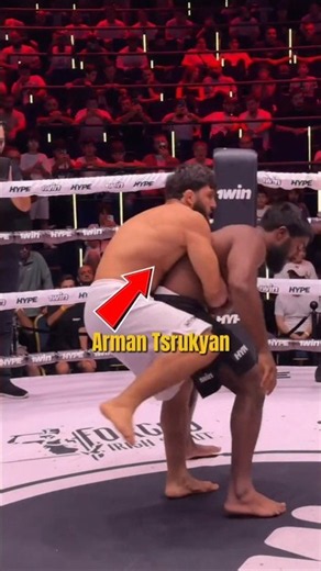 Arman Tsarukyan DEFEATS Ankit Baiyanpuria in GRAPPLING FIGHT! #shorts