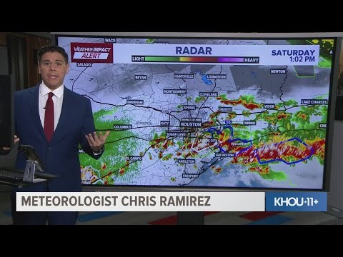 Weather Impact: Tracking the next round of rain and storms pushing into the Houston area