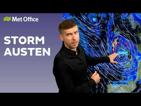 20/10/2026 – Storm Austen on the way – Met Office weather forecast UK