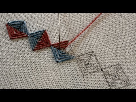 It is so easy embroidery pattern | hand embroidery design for beginners | embroidery