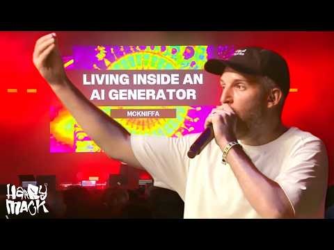 Living Inside an AI Generator | Harry Mack LIVE at Lowlands Festival