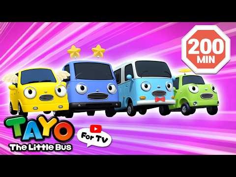 勇敢な赤ちゃんくるまたち🚗 l はたらくくるま | 人気動画まとめ | ちびっこバス タヨ | Tayo Japanese