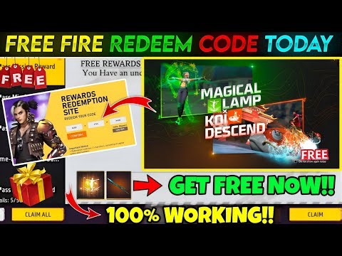 FREE FIRE REDEEM CODE TODAY 5 APRIL REDEEM CODE FREE FIRE | FF REDEEM CODE TODAY 5 APRIL