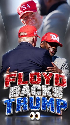 Floyd MAYWEATHER Makes His Support for DONALD TRUMP Clear 👀