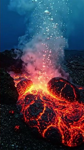 What Happens When a Volcano Erupts Underwater? 🌋🌊 #shorts