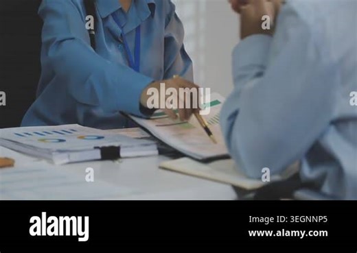 business people discussing business meeting Stock Video Footage - Alamy