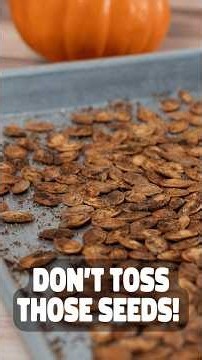 Roasted Pumpkin Seeds With Dan-O’s Original | Easy Fall Snack Copy title