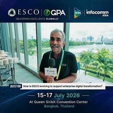 From Strategy to Reality: What AI Means for the Future of Work | Sujith Sivaram | InfoComm Asia 2026