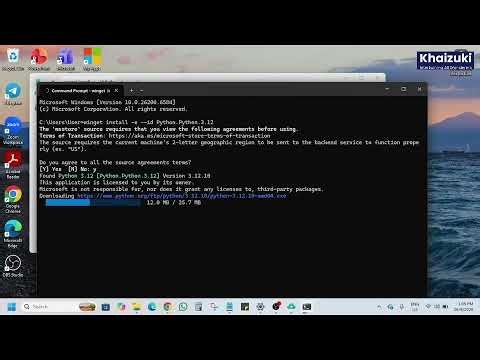 Stop Downloading Python Wrong! Install Python in 1 Line of Command Prompt (No Web Browser Needed)