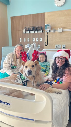 Every day at Children’s, small acts of kindness make a big impact. Moments strung together to make spirits bright for our patients, and for each other. The world feels lighter—and looks brighter—when we care for each other. Happy Holidays from Children’s Healthcare of Atlanta! ✨ | Aflac Cancer & Blood Disorders Center