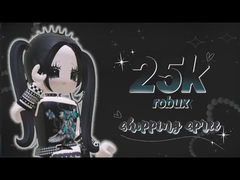 SPENDING 25K ROBUX! — SHOPPING SPREE 🛍✨️ + FUNNY MOMENTS #roblox