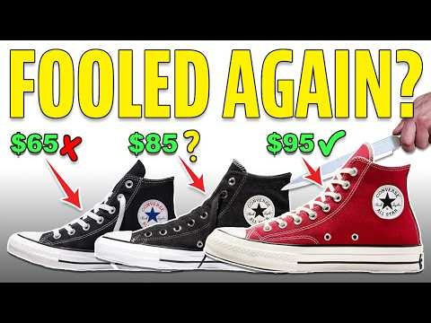 Whats The Most DURABLE Converse Chuck Taylor? Skate vs Chuck vs Chuck 70