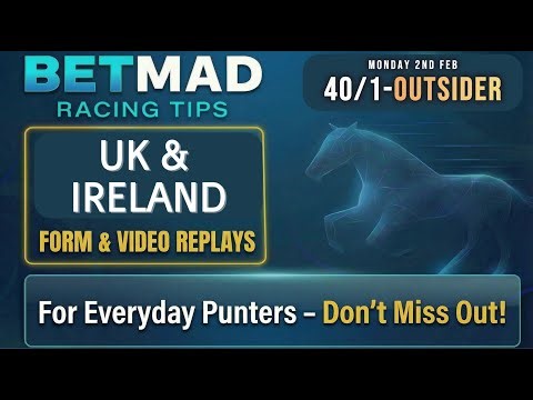 Horse racing tips | Mon 2nd Feb - DRF