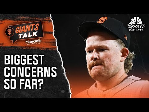 Why Logan Webb, outfield group top San Francisco's biggest concerns | Giants Talk | NBCS Bay Area