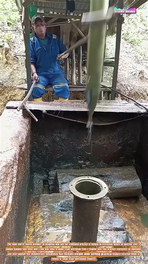 The Art of Traditional Bamboo Hand Pump Oil Extraction