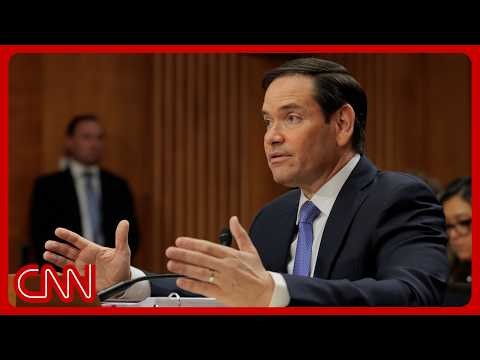 Rubio's testimony: Iran war 'is over', Cuba & boat strikes