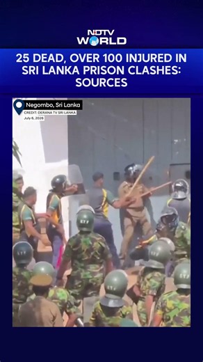 At Least 25 Dead, Over 100 Injured In Sri Lanka Prison Clashes: Reports
