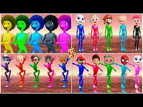 ALIEN DANCE | DAME TU COSITA | COFFIN DANCE SONG (COVER) FULL HD#42