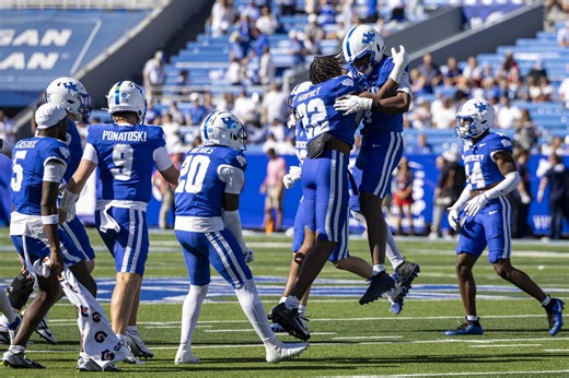 At the Whistle: No. 24 Kentucky shakes off rocky start for 35-34 overtime win over South Carolina