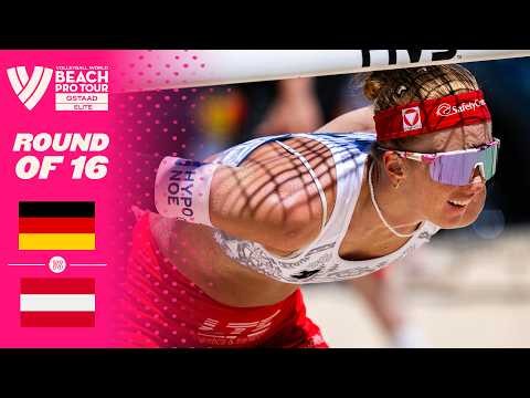 Müller/Tillmann vs. Klinger D./Klinger R. - Round of 16 Highlights | Gstaad 2026 #BeachProTour
