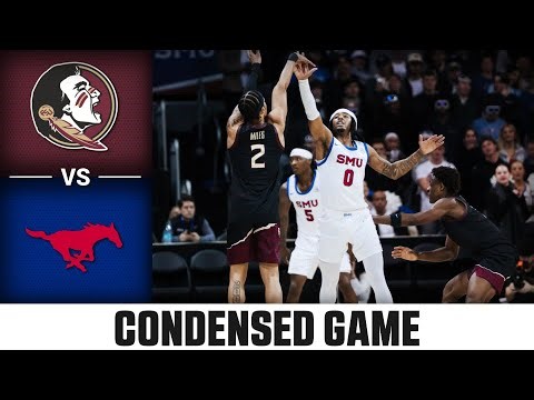 Florida State vs. SMU Condensed Game | 2025-26 ACC Men's Basketball