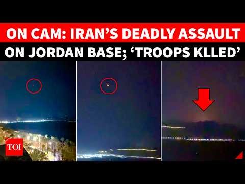 ON CAM: Exact Moment Iran Launches DEADLY Missiles At US Bases In Jordan; ‘TROOPS KILLED’