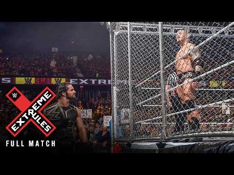 FULL MATCH: Rollins vs. Orton | WWE World Heavyweight Title Steel Cage Match: Extreme Rules 2015