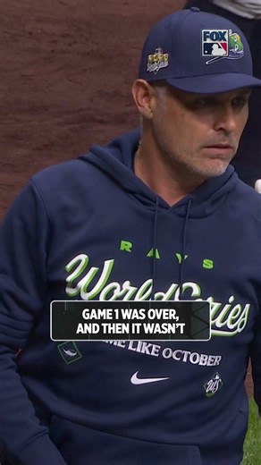 The Brewers still came out on top in Game 1, but what a crazy moment in the 9th inning #MLB #WS