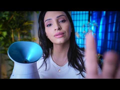 ASMR Hair Play & Face Cleansing for Sleep | Relaxing Personal Attention