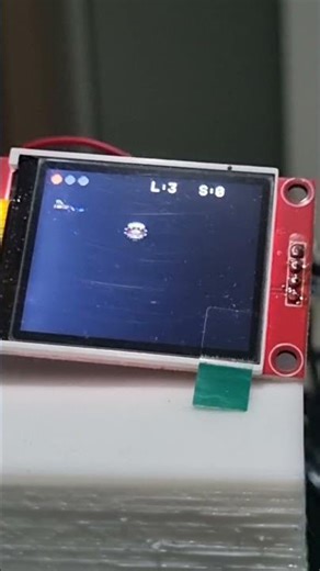 Projeto Minigame Arcade (Parte 13) Sprite 100% #arduino #diy #maker #eletronicadigital #retrogame