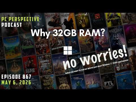 PCPer Podcast 867: AMD Stock Jump, Steam Controller, Don't Worry About 32GB for Windows 11, and MORE