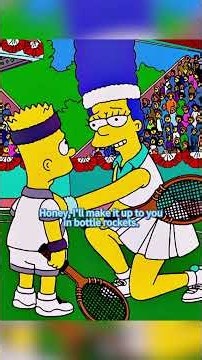 The Simpsons’ Tennis Battle