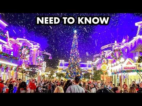What You Need To Know Before The Holidays In Walt Disney World