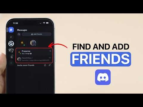 How to Find and Add Friends on Discord Mobile?