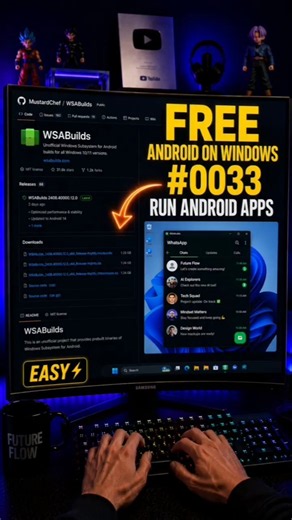 Run Android Apps on Windows 🤯 | Internet Cheat Code #0033
