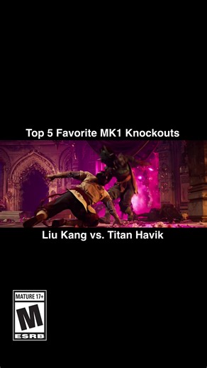 Some knockouts just hit different Here are some of our Top 5 favorites from MK1 drop yours in the comments! #MortalKombat #MK1